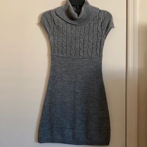 Junior’s So brand grey wool-knit mini dress size S